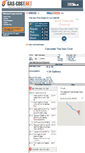 Mobile Screenshot of gas-cost.net
